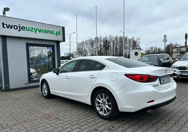 Mazda 6 cena 58900 przebieg: 198568, rok produkcji 2017 z Nałęczów małe 232